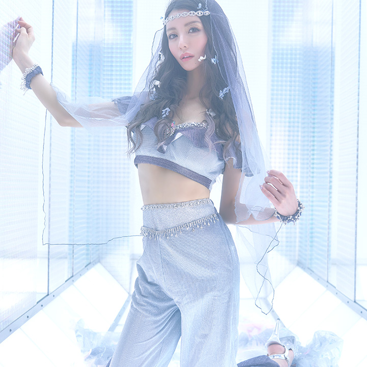 即日発送】アラビアンガール/アラジンコスプレセット【ハロウィン4点