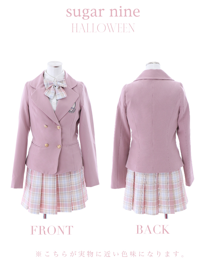 ハロウィン】韓国JKコスプレ【コスプレ4点セット】【S-XLサイズ/1