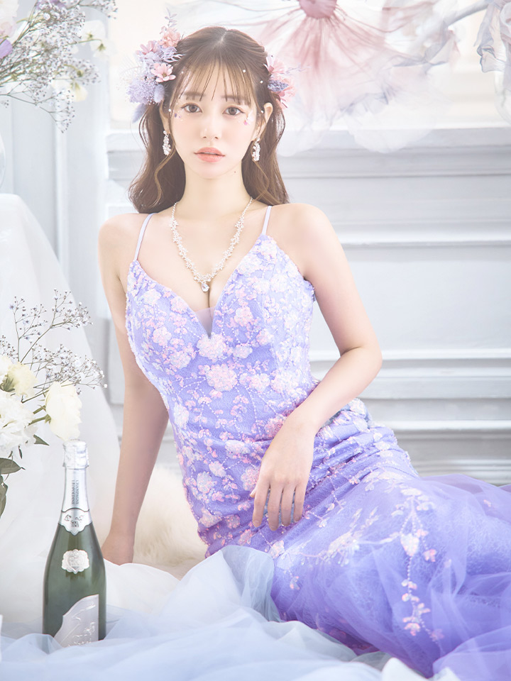 なつき/関西コレクション着用】【Lip line/リップライン】マーメイド