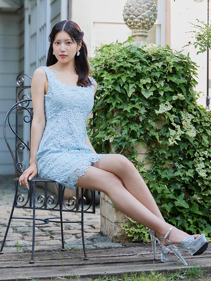 XS-Lサイズあり【ERUKEI エルケイ】 シンプル/ ワンカラー/ フラワー