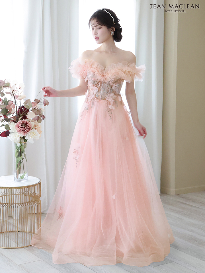 Lサイズあり【JEAN MACLEAN/ジャンマクレーン】フリルオフショル/ 立体