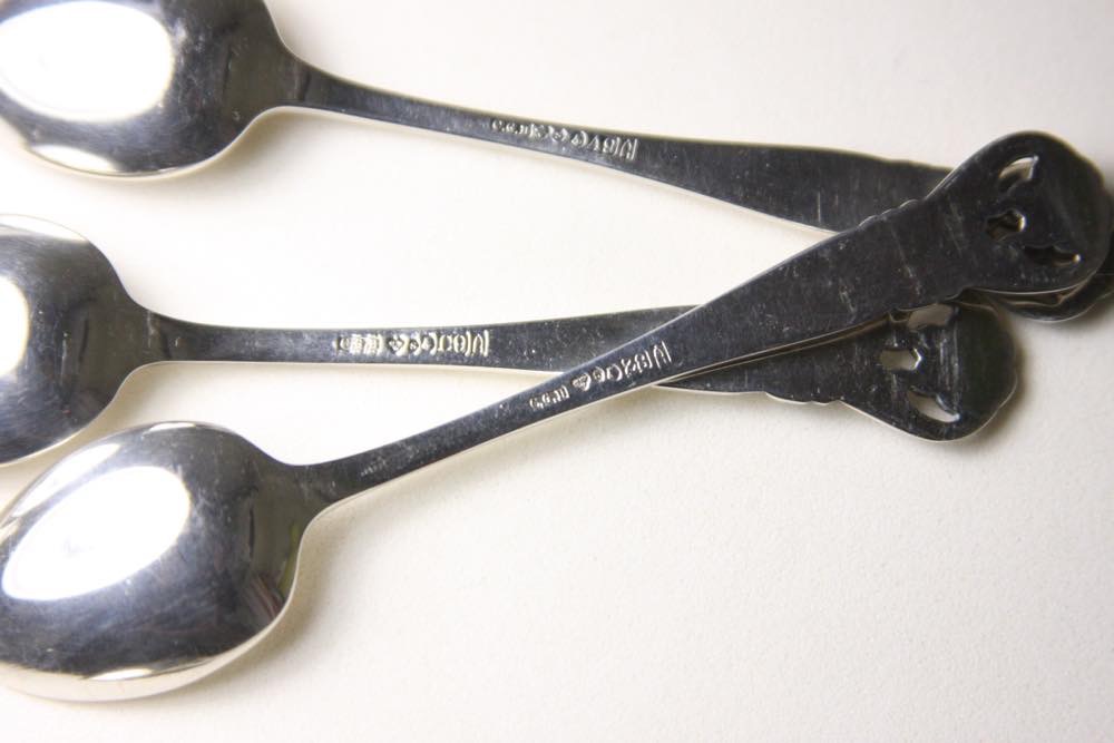 ビンテージ雑貨スウェーデン製 シルバー（純銀）ティースプーン