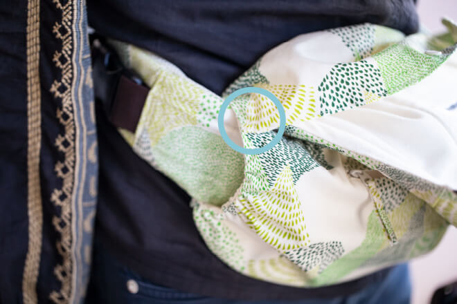 抱っこひも用・収納カバー（ポケット付＆リバーシブル）[sun&beach]