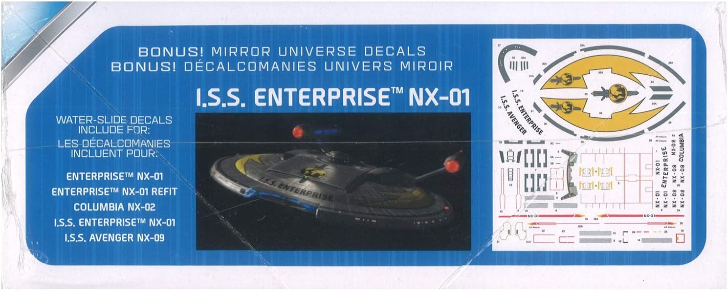Polar Lights Star Trek USS Enterprise NX-01 1/1000 Scale 966
