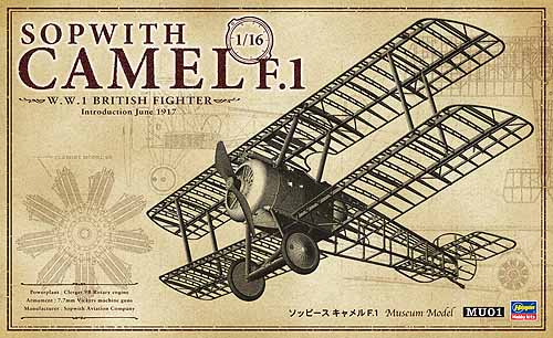 Sopwith Camel F.1 Hasegawa MU01
