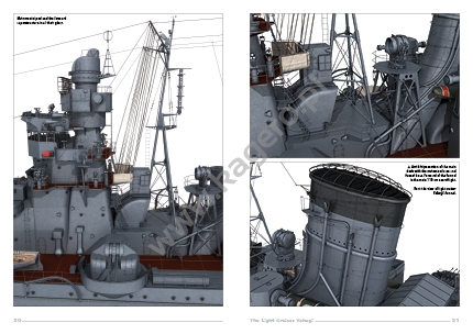The Japanese Cruiser Yahagi Kagero -K3D-16036