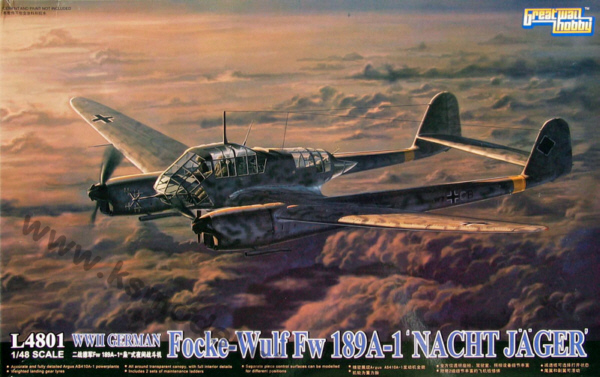 Focke Wulf Fw-189 A-1 Night Fighter Lion Roar -L4801