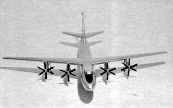 Boeing XB-55 - Propeller-driven version of the B-47 Stratojet
