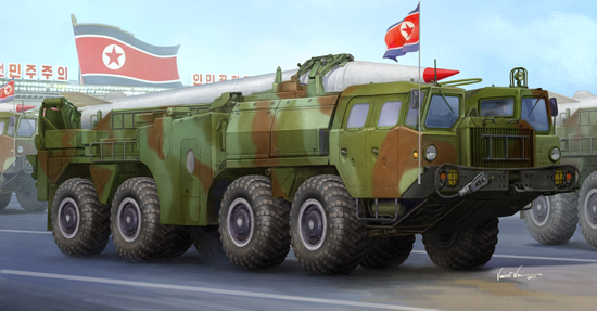DPRK Hwasong-5 short-range tactical ballistic missile Trumpeter 01058
