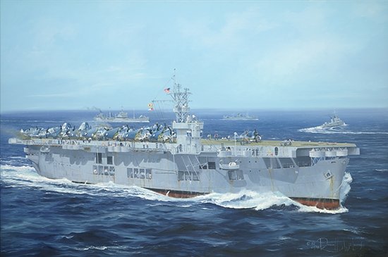 USS CVE-26 Sangamon Trumpeter 05369