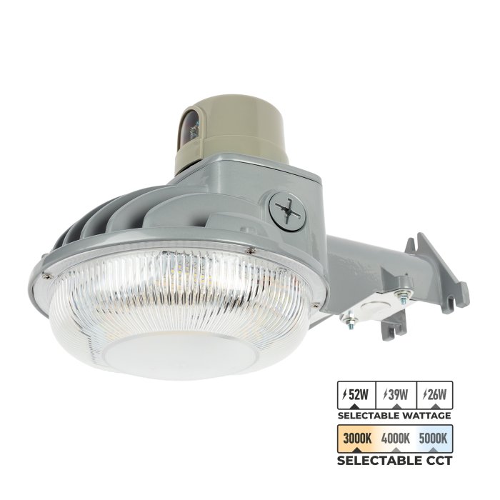 LED Dusk-to-Dawn Area Light - Included Photocell - Selectable CCT