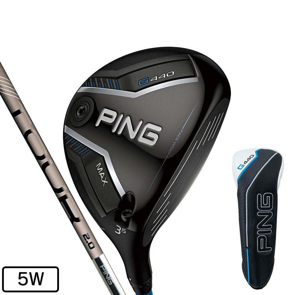 ピン（PING）（メンズ）G440 MAX フェアウェイウッド(5W ロフト19度