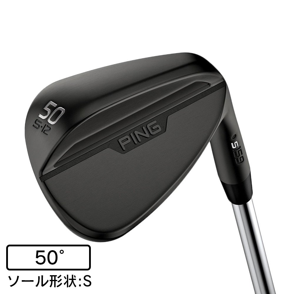 ピン（PING）（メンズ）s159 MIDNIGHT ウェッジ(50S、ロフト50度)N.S.