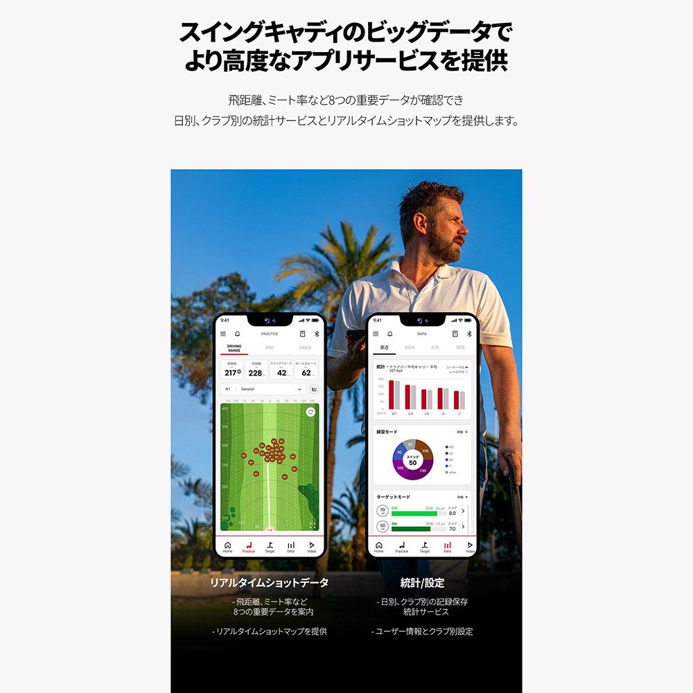 ボイスキャディ（voice caddie）（メンズ、レディース）ゴルフ 測定器