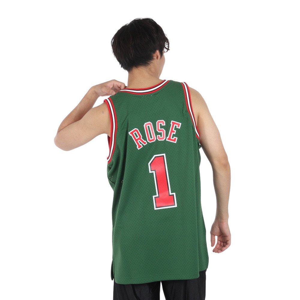 ミッチェルアンドネス（Mitchell&Ness）（メンズ）デリック・ローズ