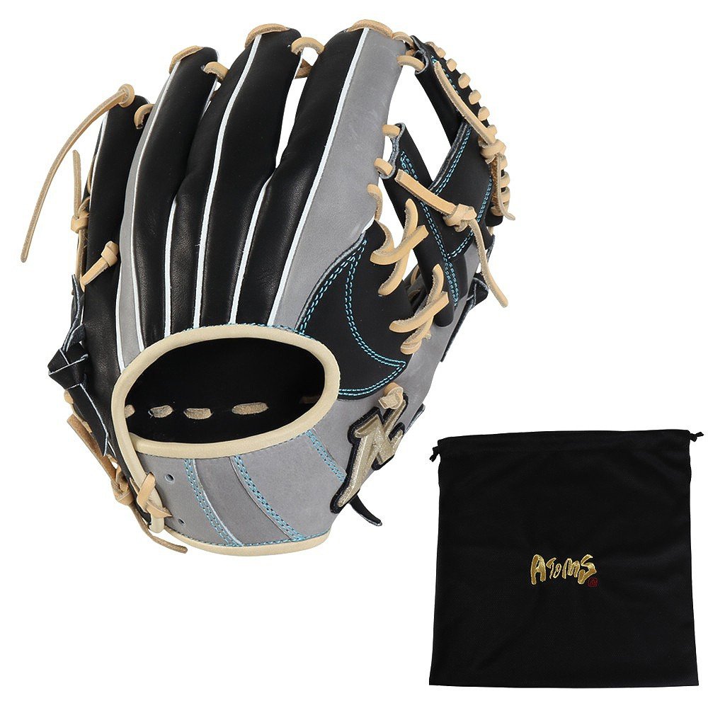 アトムズ（ATOMS）（メンズ）軟式用グラブ 内野手 野球グローブ 一般