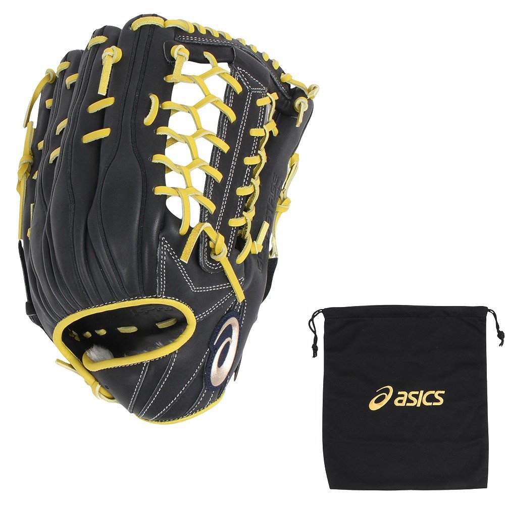 アシックス（ASICS）（メンズ）軟式用グラブ 外野手用 野球グローブ