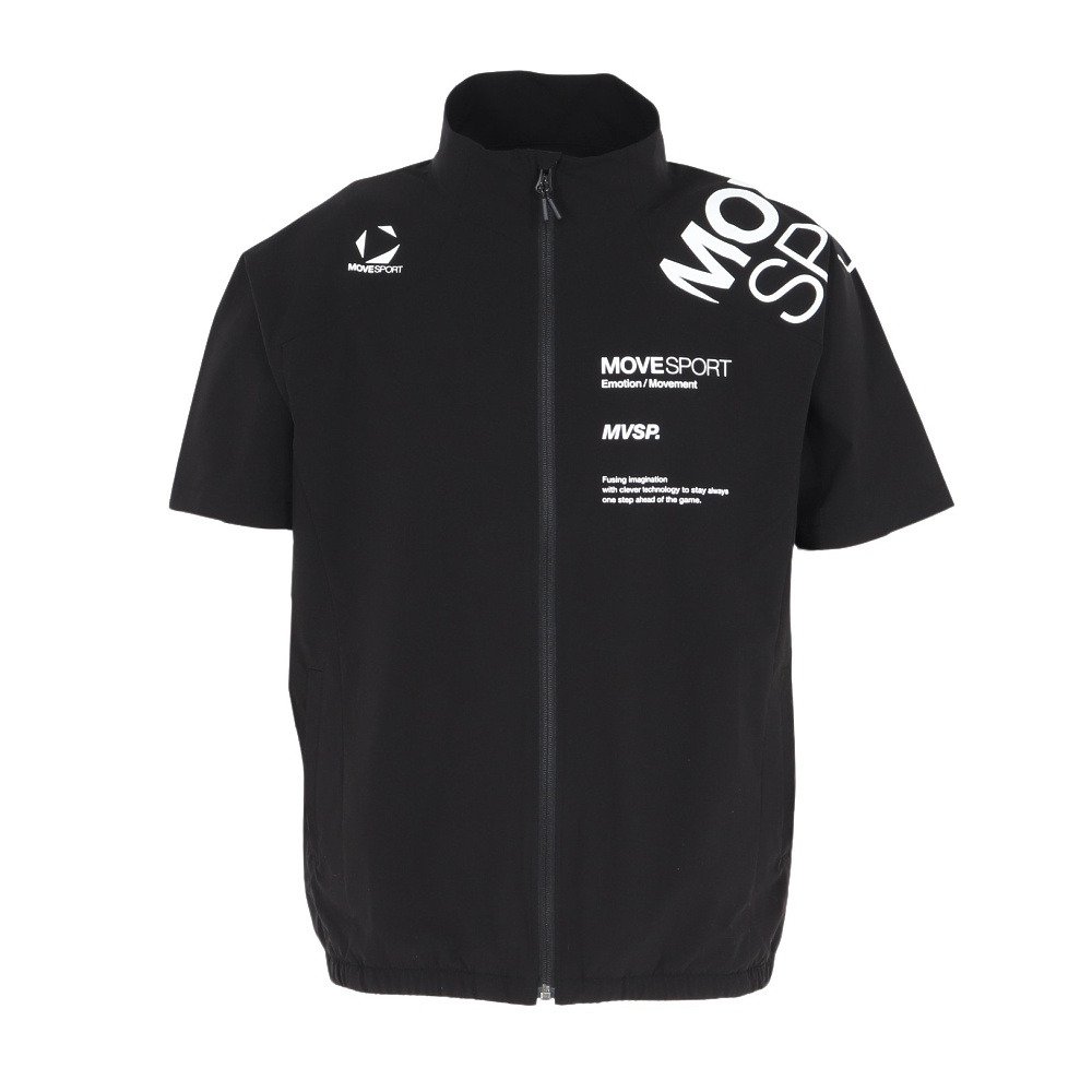 デサント（DESCENTE）（メンズ）クロス半袖ジャケット ST5SJKX0MB NV00