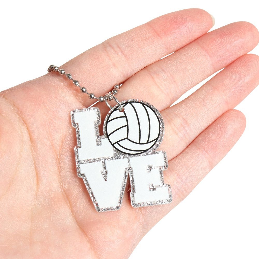 ミナミ（Minami）（キッズ）キーホルダー LOVEスポーツKC バレー IS016