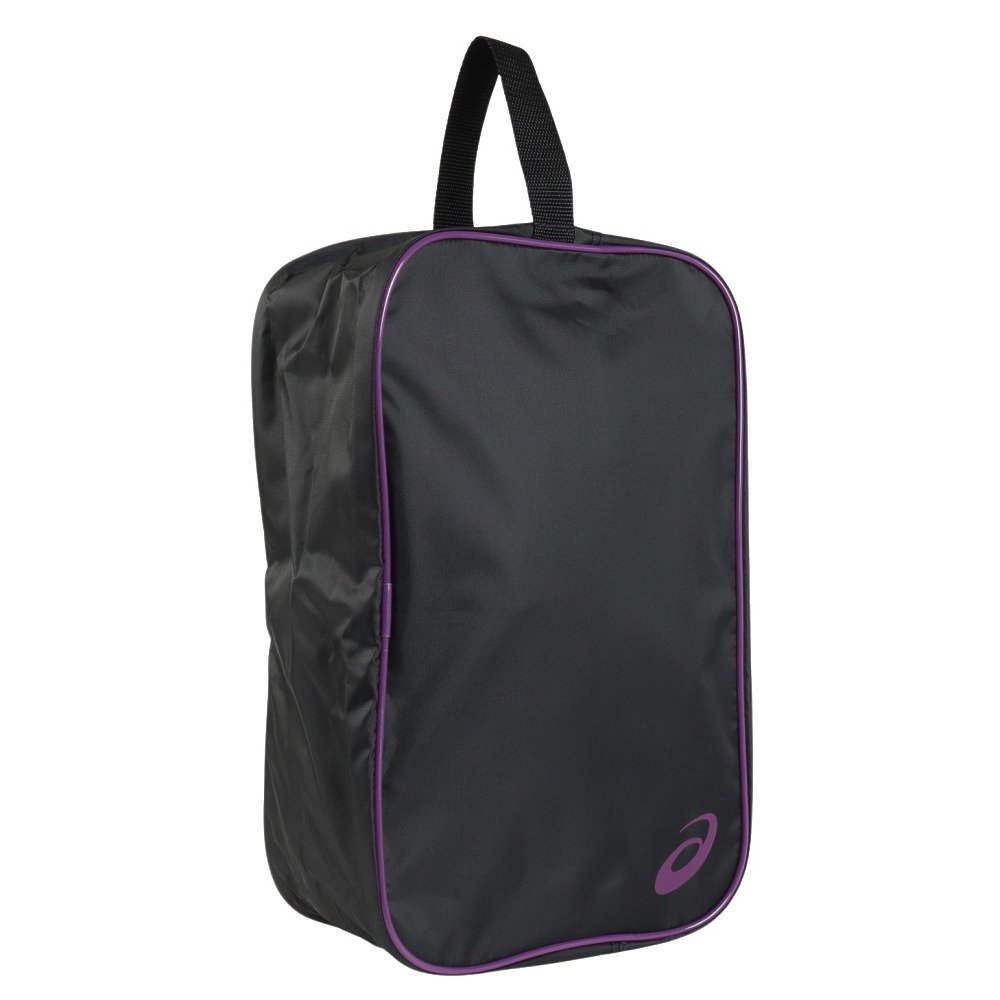 アシックス（ASICS）（メンズ、レディース）シューズケース L ブラック