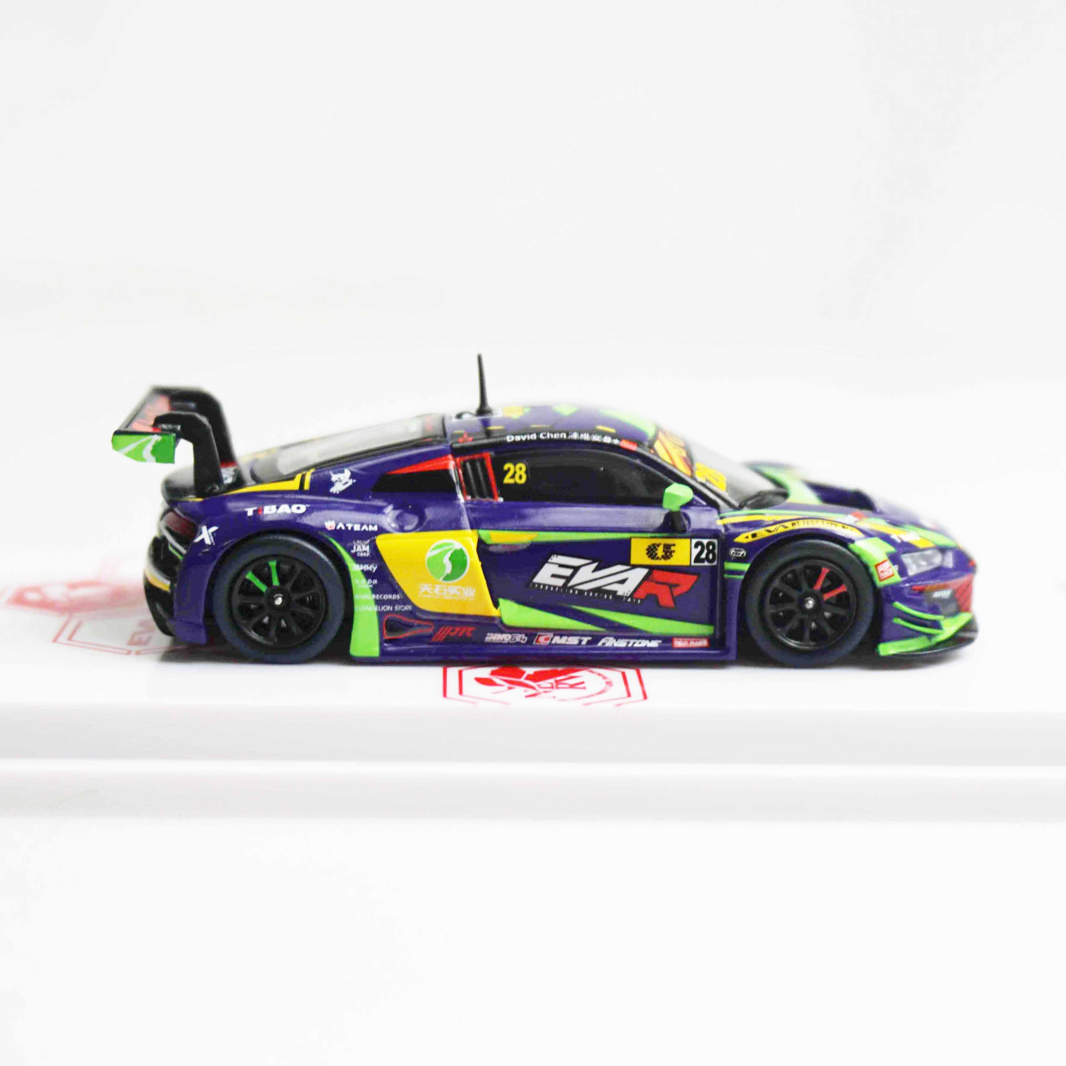POPRACE＞1/64 Audi R8 LMS エヴァ RT 初号機 TSRT R8 Macau GT Cup