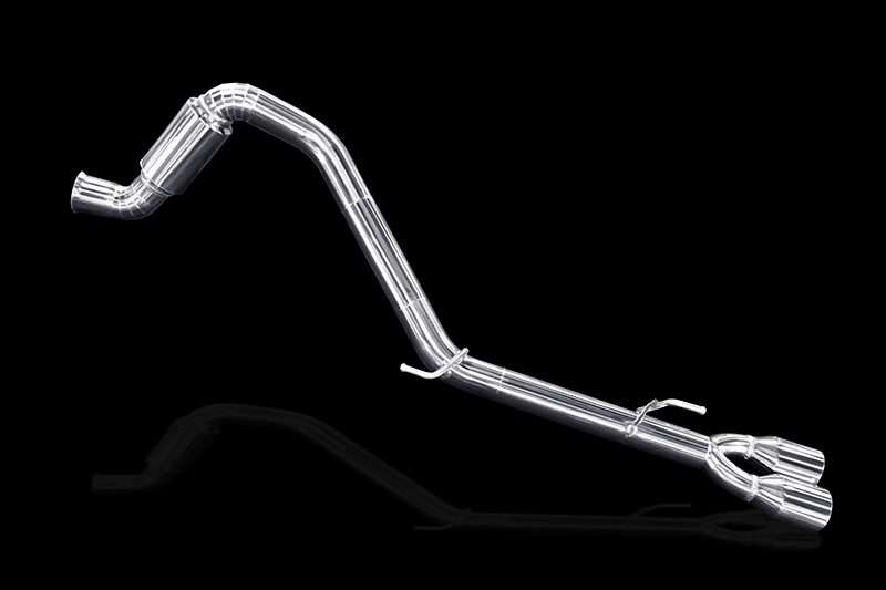 LX570用PFSマフラー（片側出しダブルテール） ｜ オーダーメイド