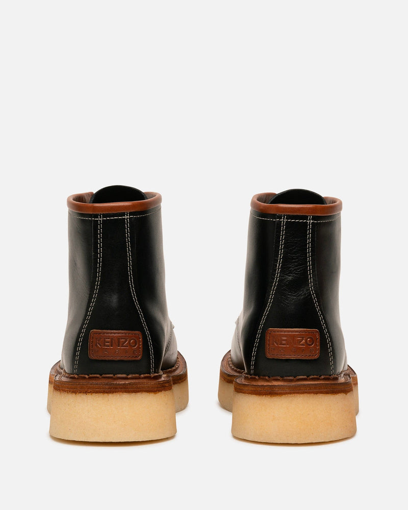 Kenzoyama Lace-Up Boots in Black – SVRN