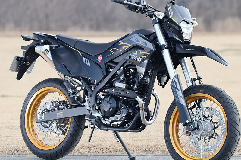 Kawasaki KLX230SM (2BK-LX230A) POWERBOX サイレンサー| SP忠男