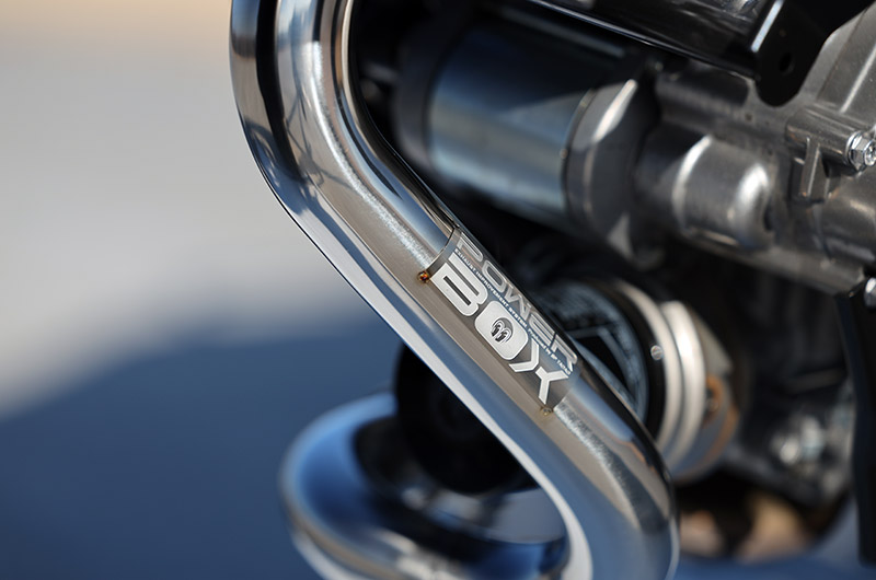 2017~ Vストローム650XT ABS / ABS POWERBOX パイプ チタンソリッド