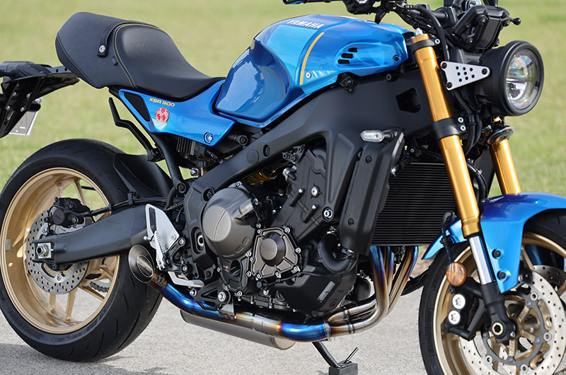 YAMAHA 2022~XSR900 (8BL-RN80J) POWERBOX FULL RS チタンブルー | SP