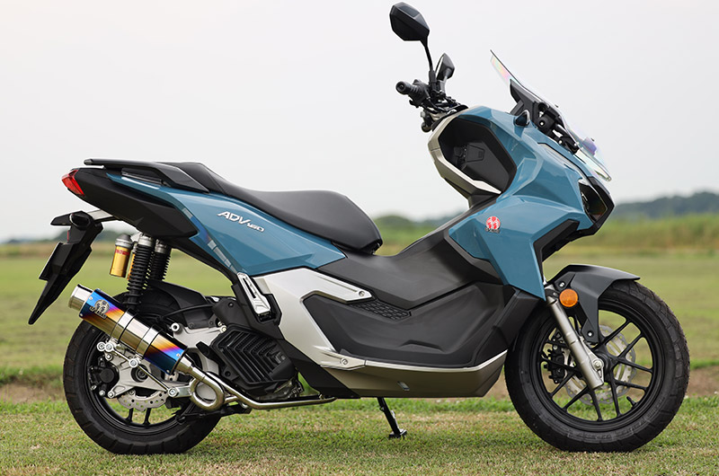 HONDA / ADV160（8BK-KF54）PURESPORT “S” チタンブルー ｜SP忠男