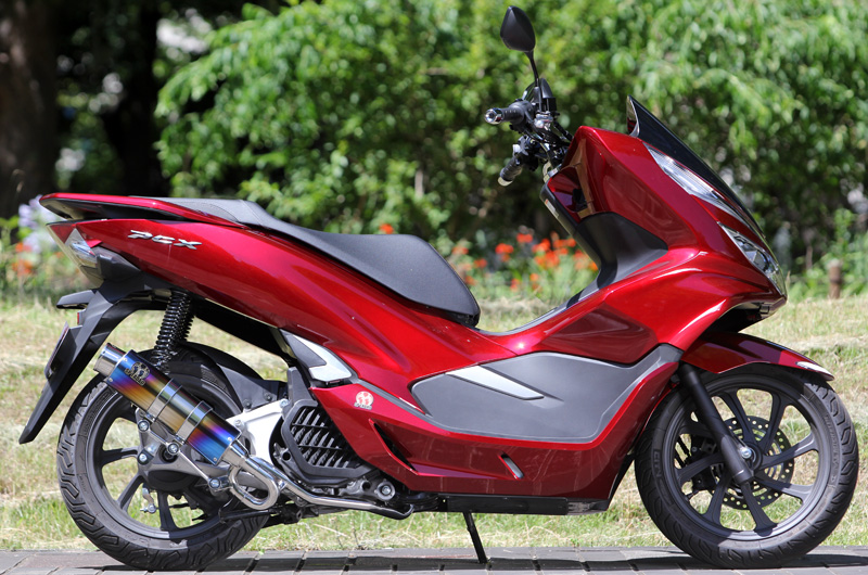 マフラー HONDA 2018~PCX/HYBRID(2BJ-JF81/2AJ-JF84)PURESPORT “S