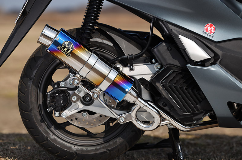 HONDA 2023~PCX160 (8BK-KF47) PURESPORT 'S' チタンブルー | SP忠男