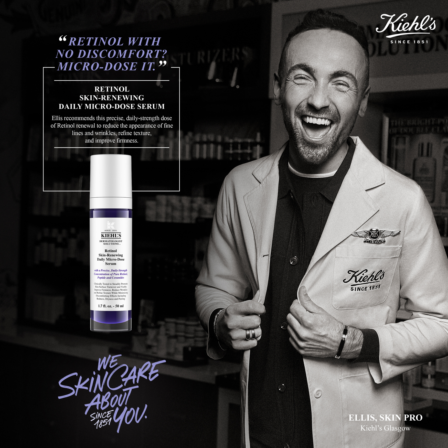 Kiehl's Retinol Skin-Renewing Daily Micro-Dose Serum | Space NK