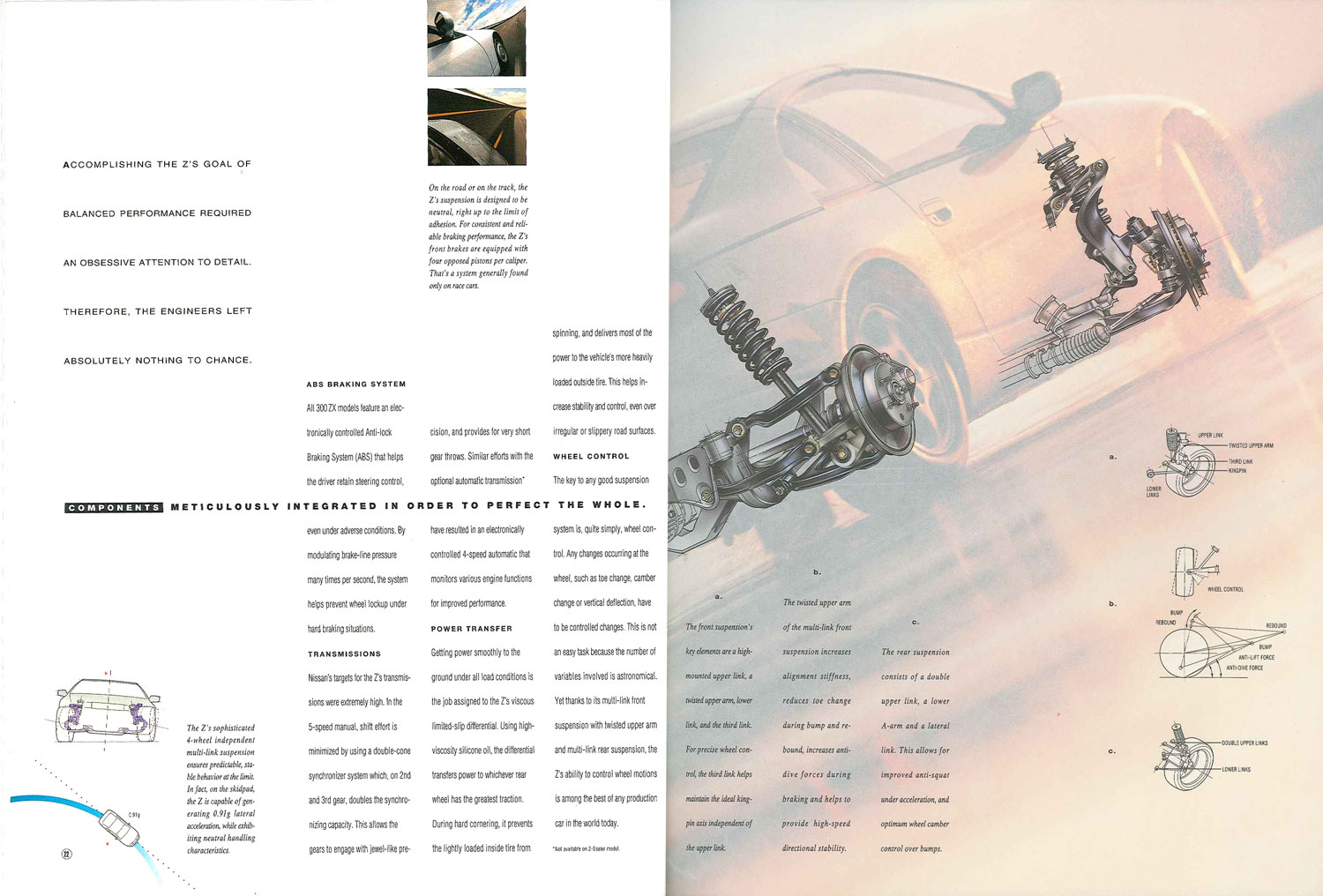 Car Ads and Brochures: 1995 Nissan 300ZX – Spannerhead