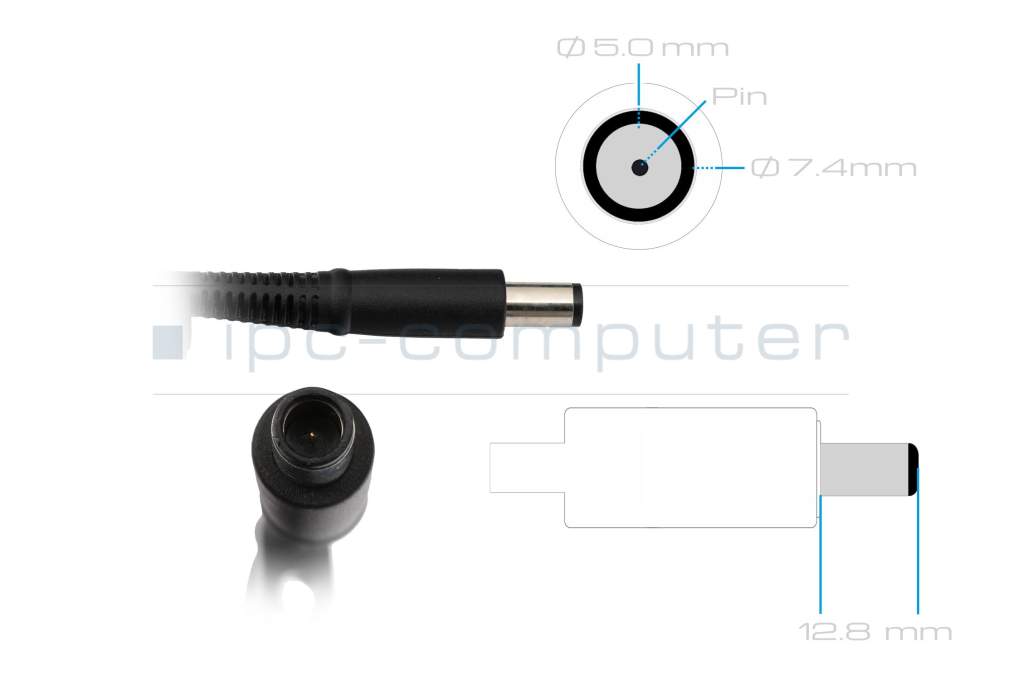 HP ProDesk 400 G4 Mini-PC original ac-adapter 65.0 Watt