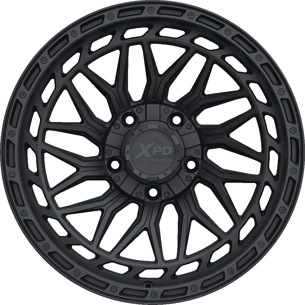 XPD-713 Godzilla – Satin Black (20×10) – SPDLine Wheels