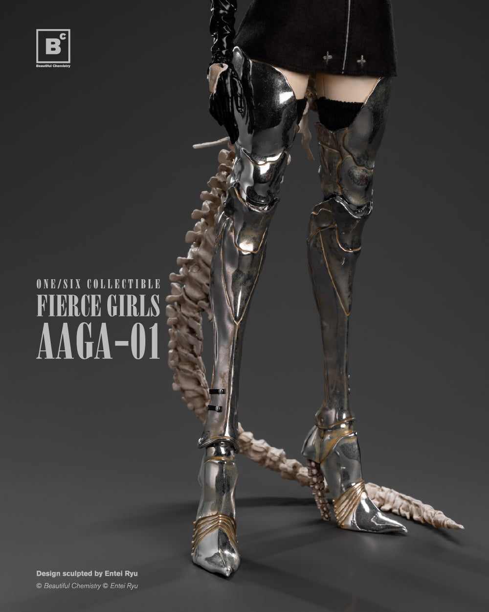 Fierce Girls - AAGA-01 Bone Girl 1/6 Scale Figure - Spec Fiction Shop