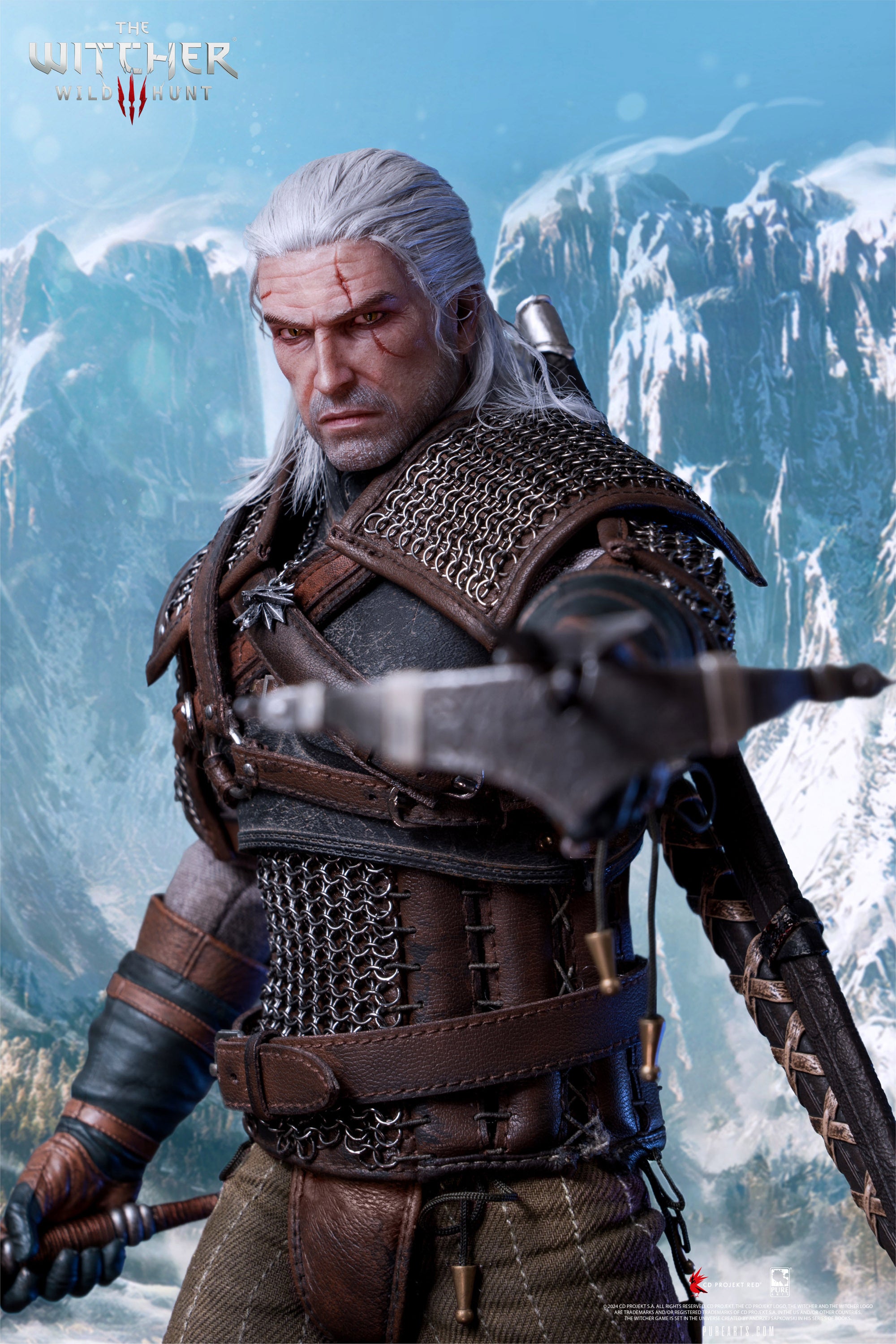 The Witcher 3: Wild Hunt - Geralt of Rivia 1/6 Scale Figure - Spec