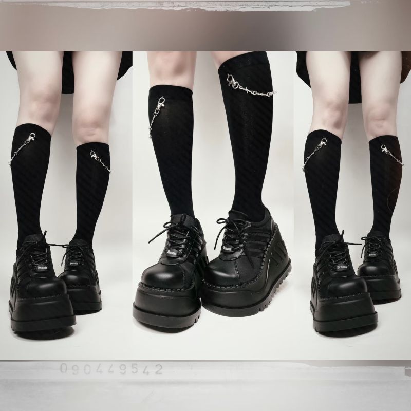 取り寄せ]STOMP-08 / 厚底スニーカー【DEMONIA】 | Spider Rock Web