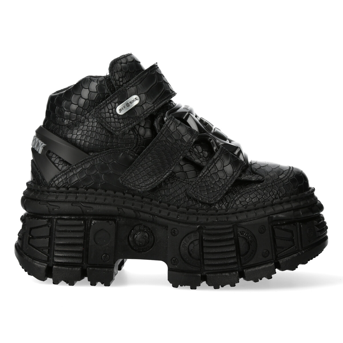 取り寄せ] M-WALL009-S1 / パイソン / 厚底スニーカー / 本革【NEW