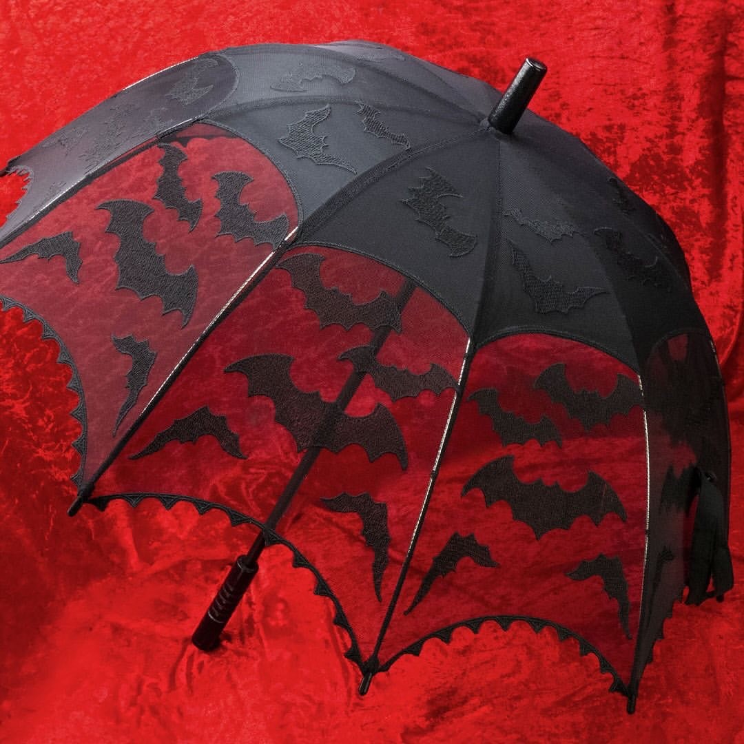 Bat Lace Parasol / レースパラソル / 傘【KREEPSVILLE 666】 | Spider