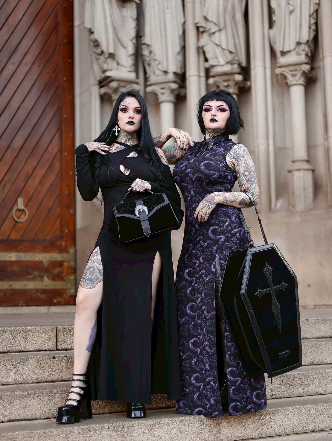 LADY ARACHNE HANDBAG / ハンドバッグ【KILL STAR】 | Spider Rock Web