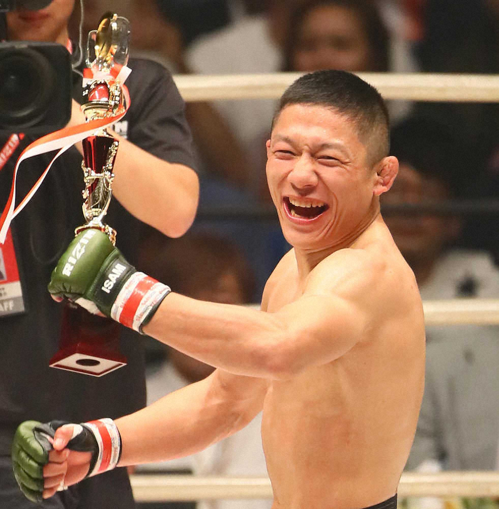 堀口恭司、元UFCランカーに1回KO勝ち！6月MSGでコールドウェルと再戦へ