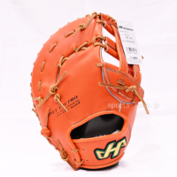 ハタケヤマ 硬式用 ファーストミット V-F1tr Vオレンジ 一塁手用 高校