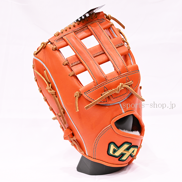 ハタケヤマ 硬式用 ファーストミット 左投げ用 V-F1tr Vオレンジ 一塁