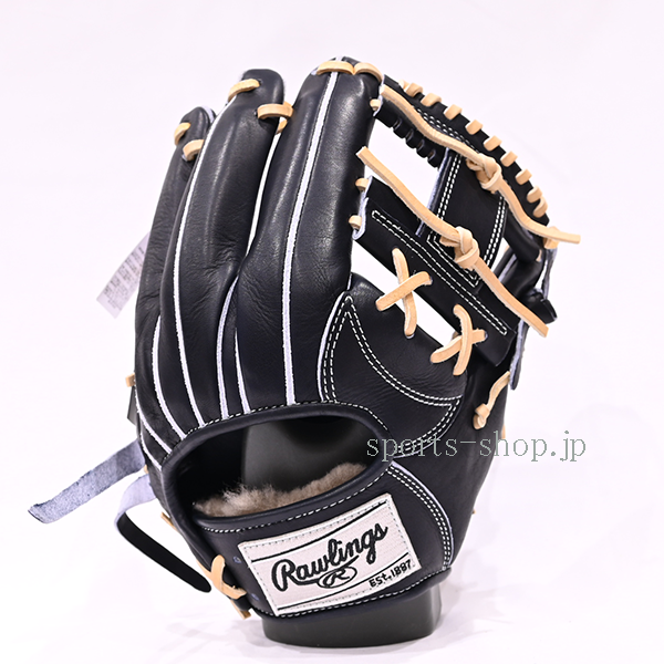 ローリングス 硬式用 グラブ 内野手用 GH5HPN6X Vブラック 硬式