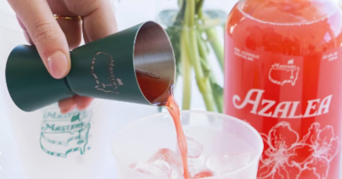 Masters adds 'Azalea' cocktail mix to 'Taste of the Masters