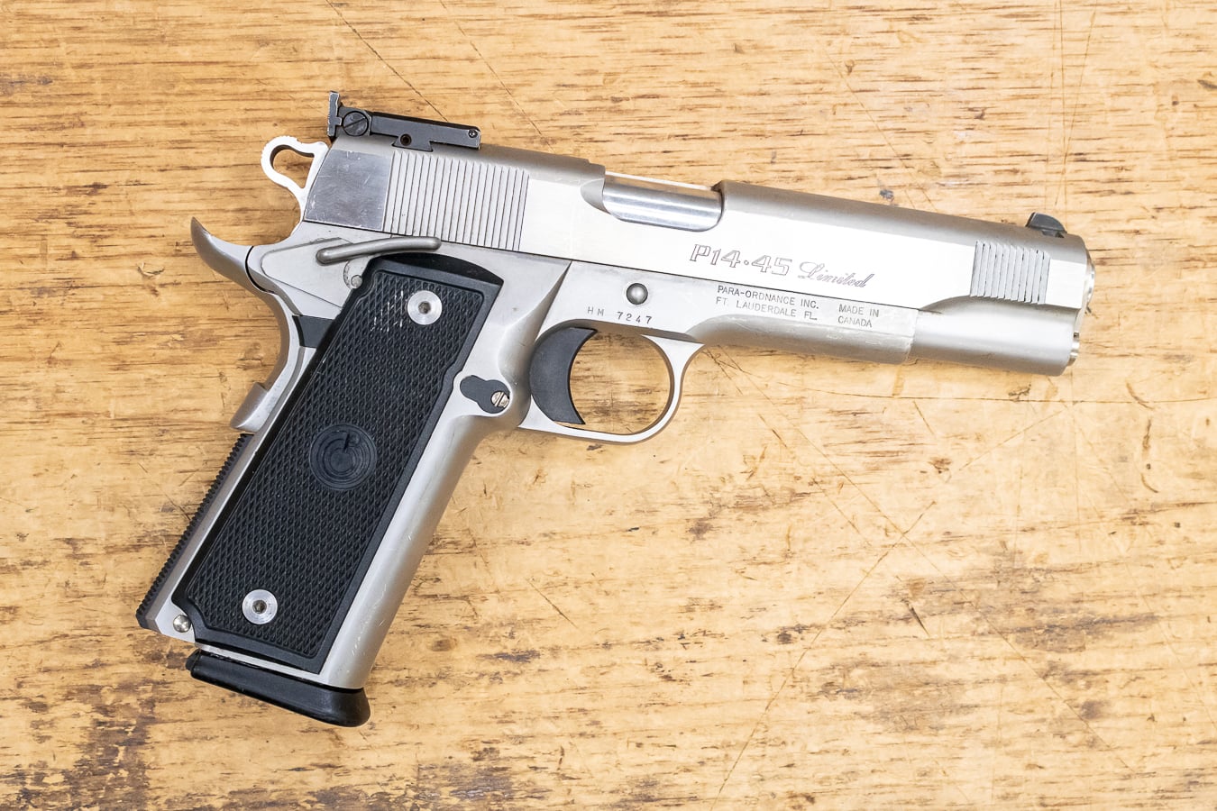 Para Ordnance P14 Limited 45 ACP Stainless Used Police Trade-in