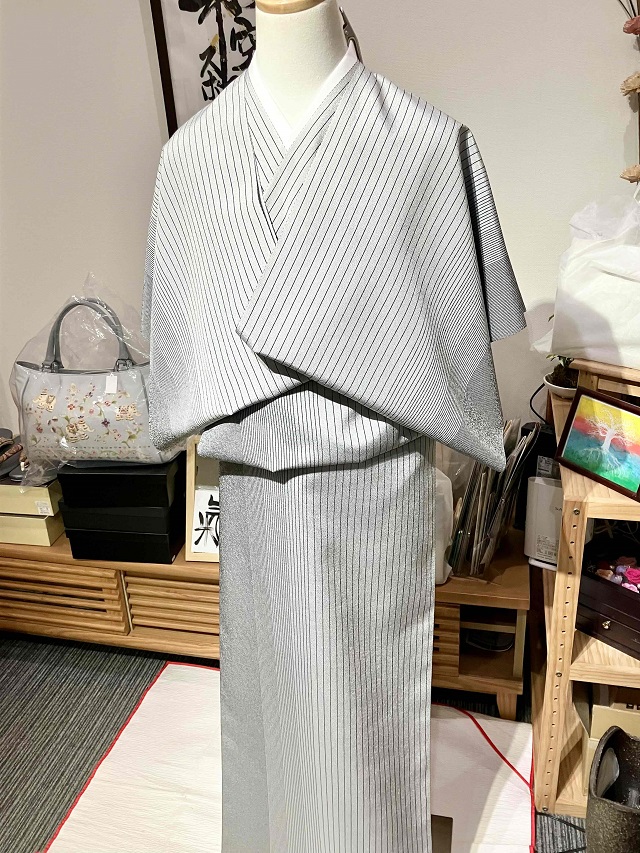 宮田織物 本塩沢 単衣の季節に最適 格安| 着物セレクト専門店スポット